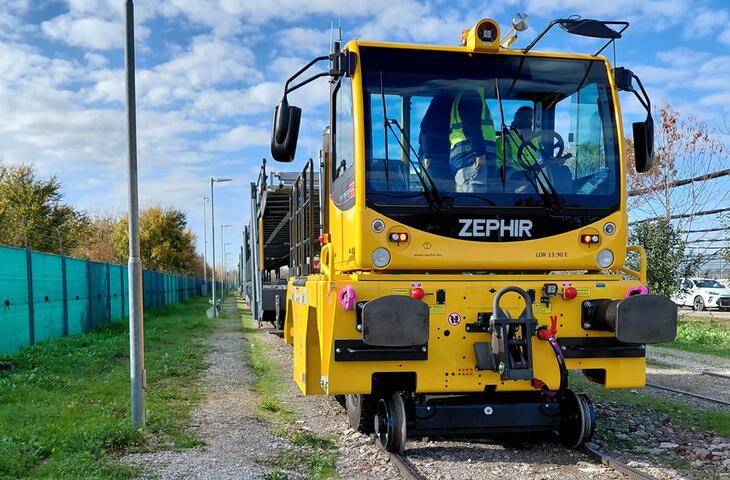 Elektrická dvojcestná posunovadla Zephir LOK 13.90E